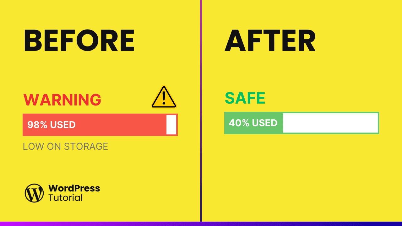 How to Free Up Storage in WordPress