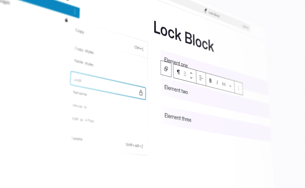 How to Lock Blocks in Gutenberg Editor